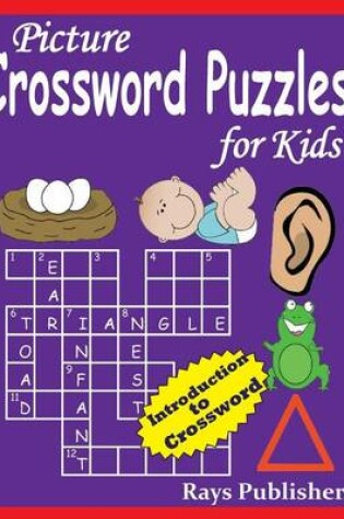 Cover of Picture Crossword Puzzles for Kids