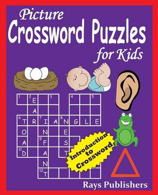 Cover of Picture Crossword Puzzles for Kids