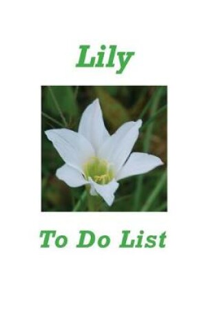 Cover of Lily To Do List