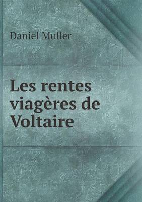 Book cover for Les rentes viagères de Voltaire