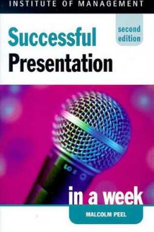 Cover of Successful Presentation in a Week