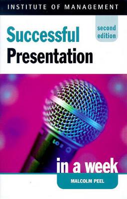 Book cover for Successful Presentation in a Week