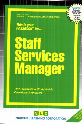 Cover of Staff Services Manager