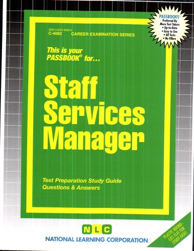 Book cover for Staff Services Manager