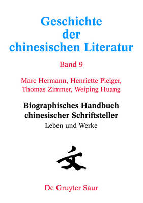 Book cover for Biographisches Handbuch Chinesischer Schriftsteller