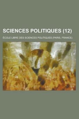 Cover of Sciences Politiques (12)