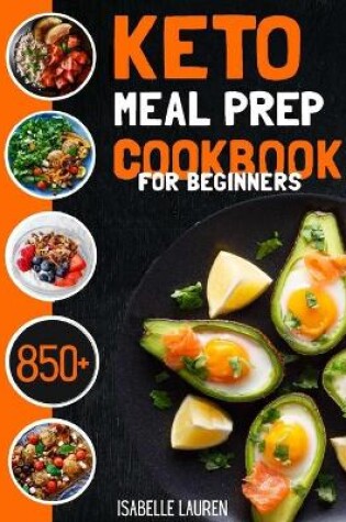 Cover of Keto Meal Prep Cookbook for Beginners