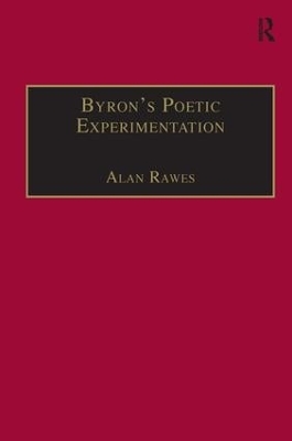 Book cover for Byron s Poetic Experimentation