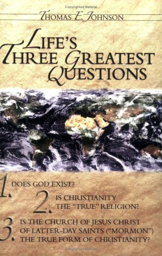 Book cover for Life's Three Greatest Questions