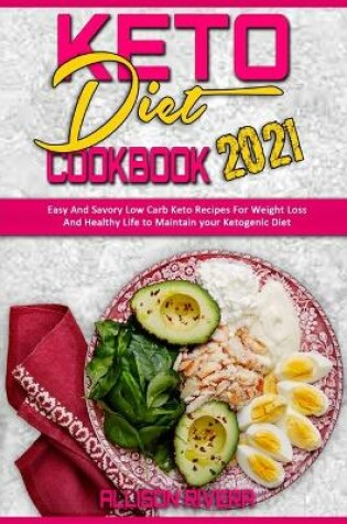 Cover of Keto Diet Cookbook 2021