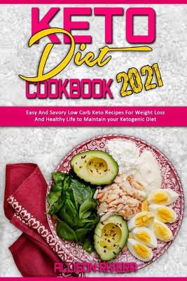 Book cover for Keto Diet Cookbook 2021