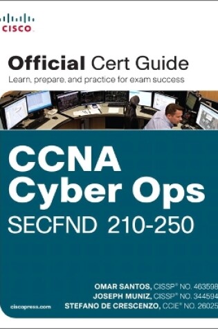 Cover of CCNA Cyber Ops SECFND #210-250 Official Cert Guide