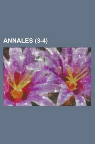 Cover of Annales (3-4 )