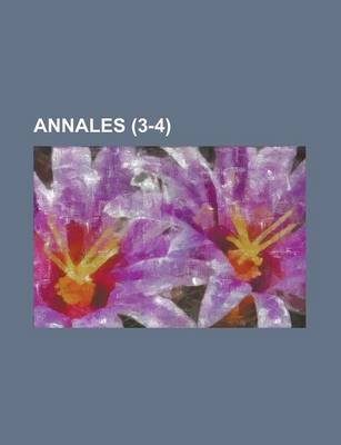 Book cover for Annales (3-4 )