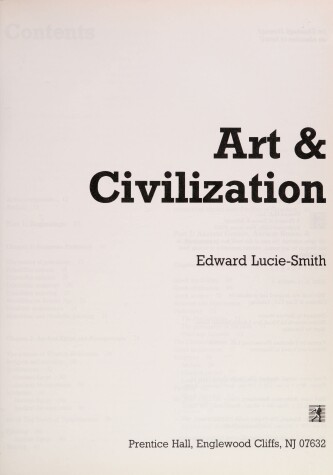 Book cover for Art and Civilization