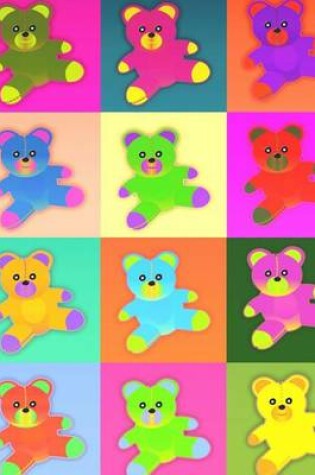 Cover of Cute Colorful Teddy Bears Journal