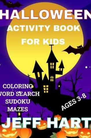 Cover of Halloween Activity Book for Kids