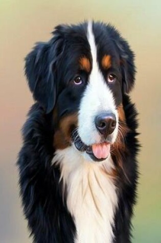 Cover of Bernese Mountain Dog Notebook