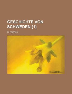 Book cover for Geschichte Von Schweden (1)