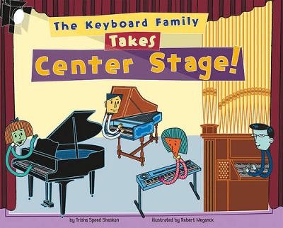 Book cover for The Keyboard Family Takes Center Stage!
