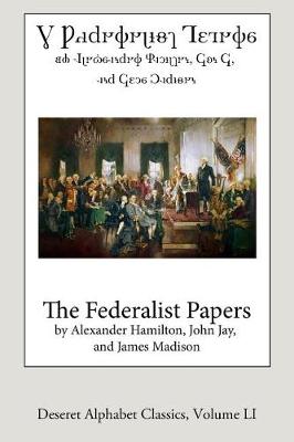 Book cover for The Federalist Papers (Deseret Alphabet edition)