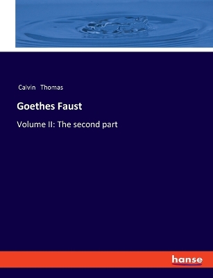 Book cover for Goethes Faust