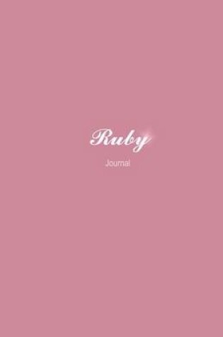 Cover of Ruby Journal