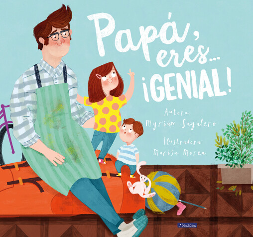 Book cover for Papá, eres # ¡genial! / Dad, You Are Awesome!