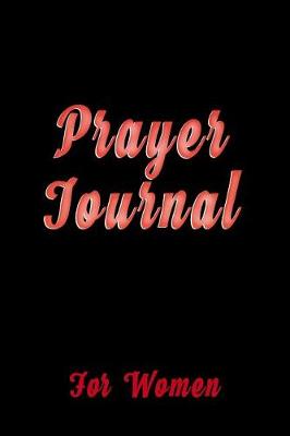 Book cover for Prayer Journal For Women