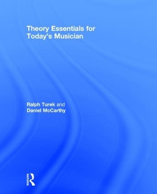 Book cover for Theory Essentials for Today's Musician (Textbook)