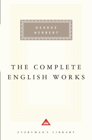 Cover of The Complete English Works of George Herbert