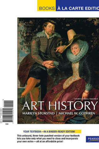 Cover of Art History, Volume 2, Books a la Carte Plus Myartslab -- Access Card Package