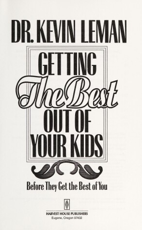 Book cover for Getting Best out of Yr Kids Leman Kevin