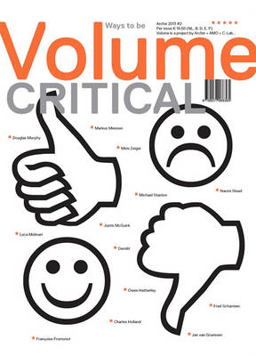 Book cover for Volume 36 - Ways to be Critical - Summer 2013