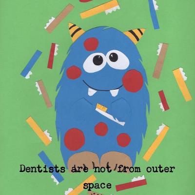 Book cover for Dentists are not from outer space