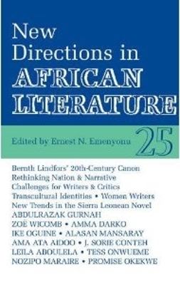 Book cover for ALT 25 New Directions in African Literature