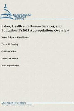 Cover of Labor, Health and Human Services, and Education