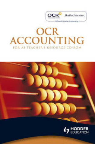 Cover of OCR Accounting for AS