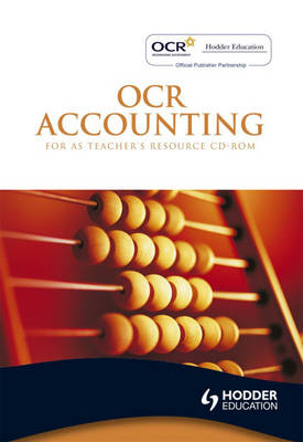 Book cover for OCR Accounting for AS