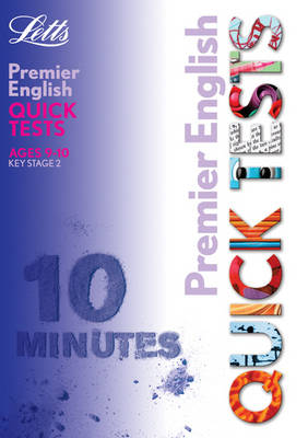 Book cover for KS2 Premier Quick Tests - English 9-10