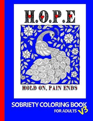 Book cover for Sobriety Coloring Book - Hope