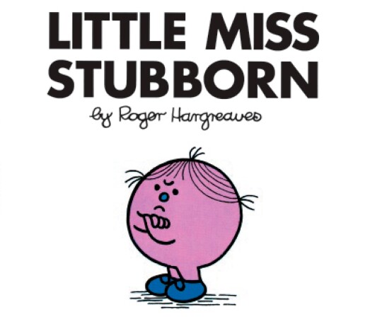 Book cover for Little Miss Stubborn