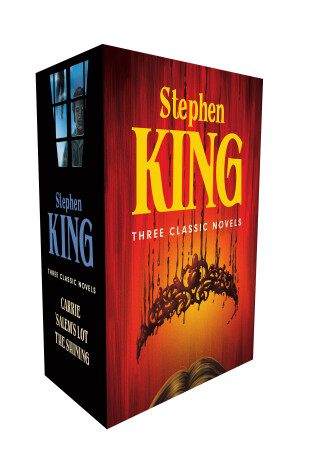 Cover of Stephen King Three Classic Novels Box Set: Carrie, 'Salem's Lot,The Shining