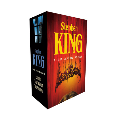 Book cover for Stephen King Three Classic Novels Box Set: Carrie, 'Salem's Lot,The Shining