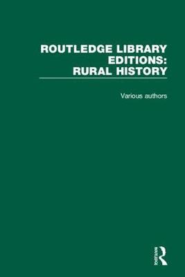 Cover of Routledge Library Editions: Rural History