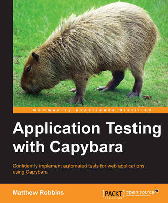 Cover of Application Testing with Capybara