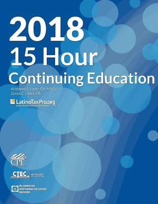 Book cover for 2018 15-Hour Continuing Education