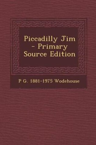 Cover of Piccadilly Jim