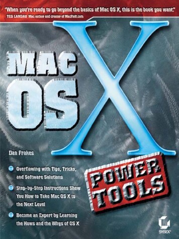 Book cover for Mac OS X Power Tools