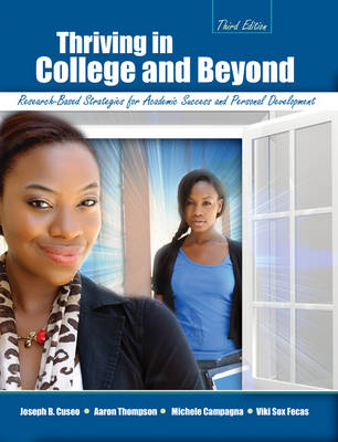 Book cover for Thriving in College and Beyond